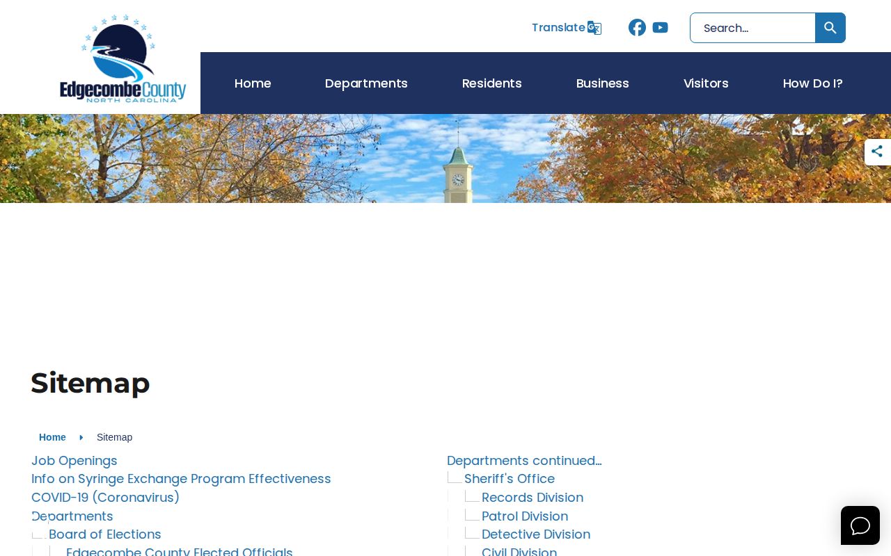 Edgecombe County official site without a recent inmate release list